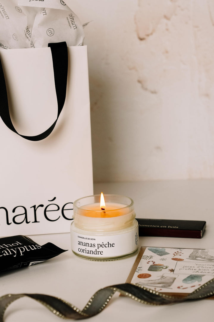 ENSEMBLE CADEAU - Édition Noël - Professeure ou éducatrice - Blanche