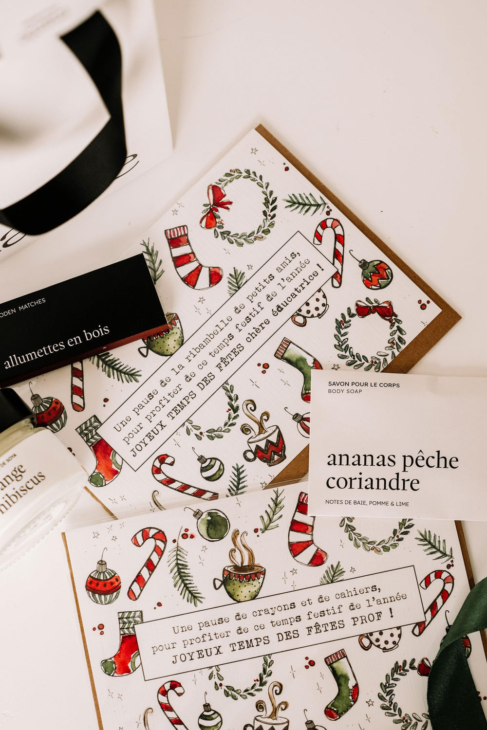 ENSEMBLE CADEAU - Noël - Professeur ou Éducatrice - Jules