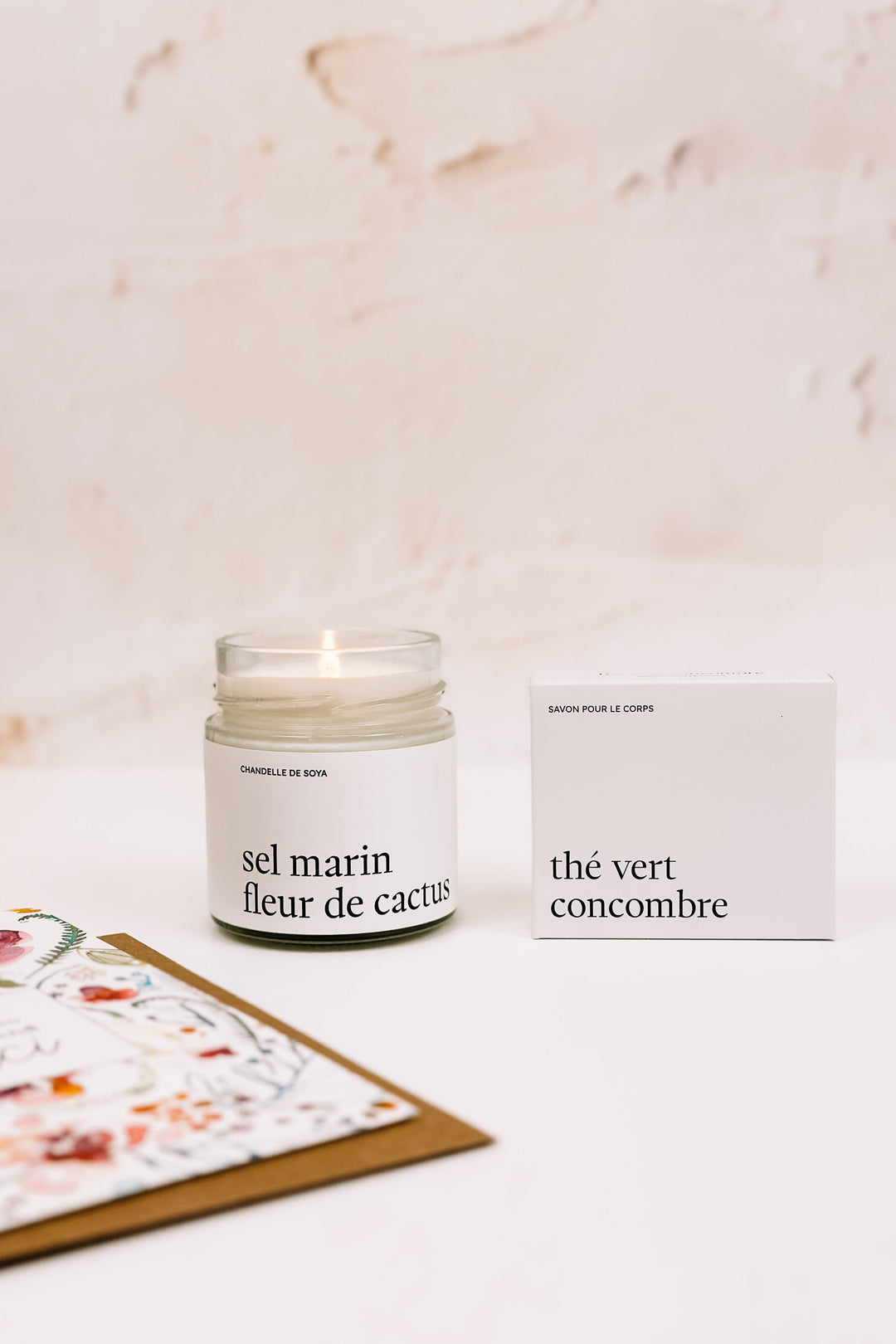 ENSEMBLE CADEAU - Ophélie Marée - Chandelles 