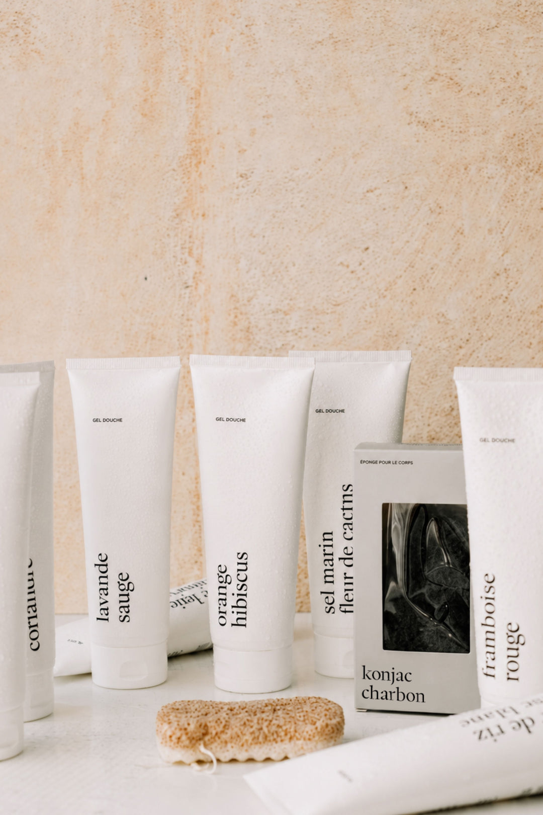 ENSEMBLE COMPLET - Gels douche Marée - Chandelles 
