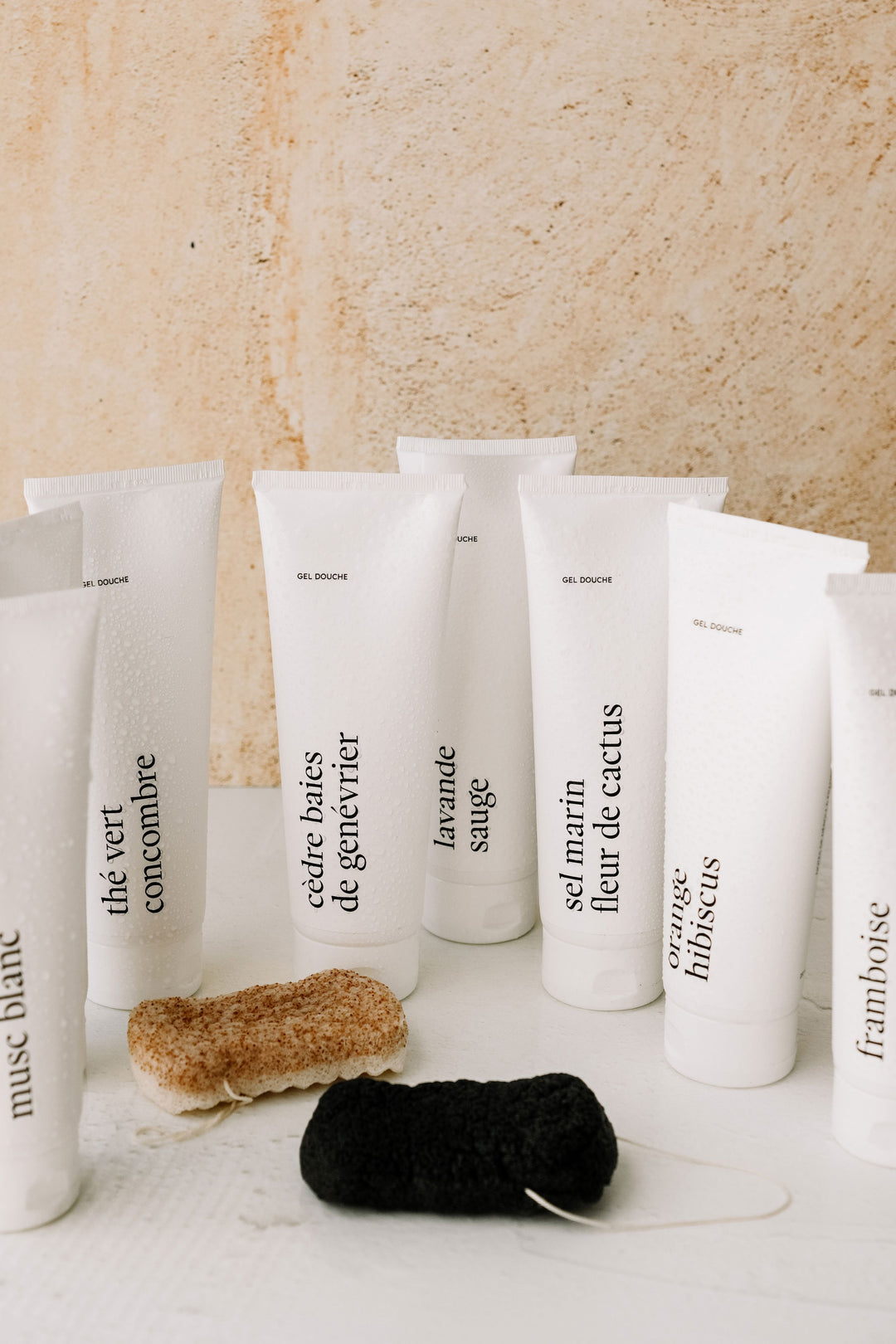 ENSEMBLE COMPLET - Gels douche Marée - Chandelles 