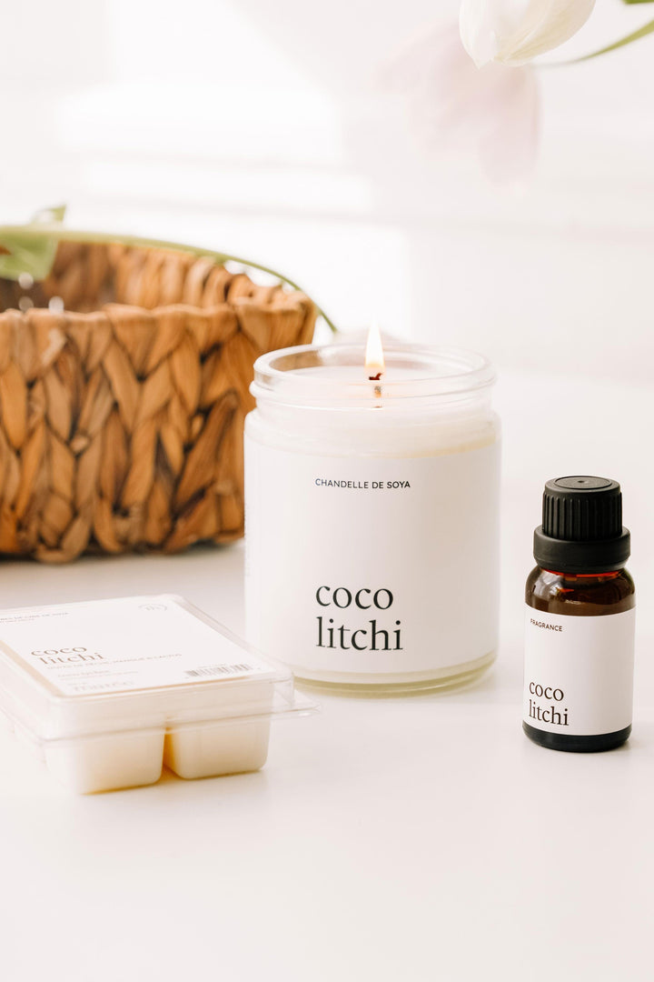 ENSEMBLE DÉCOUVERTE - Coco litchi Marée - Chandelles 