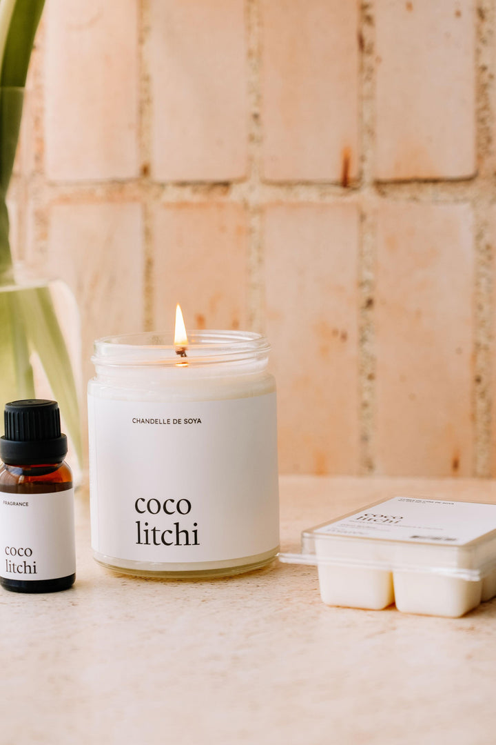 ENSEMBLE DÉCOUVERTE - Coco litchi Marée - Chandelles 