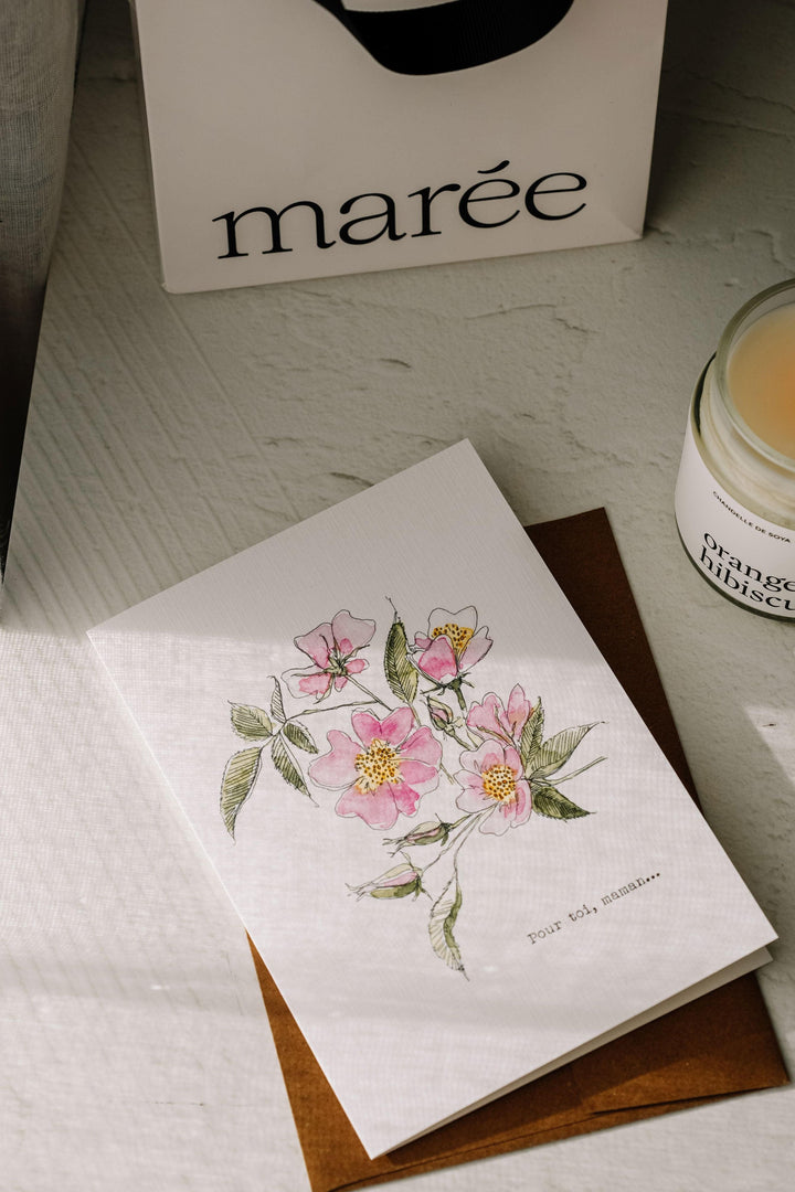 Ensemble cadeau - Églantine Marée - Chandelles 