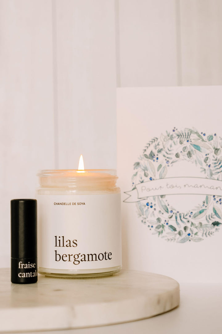 Ensemble cadeau - Fête des Mères - Olivia Marée - Chandelles 