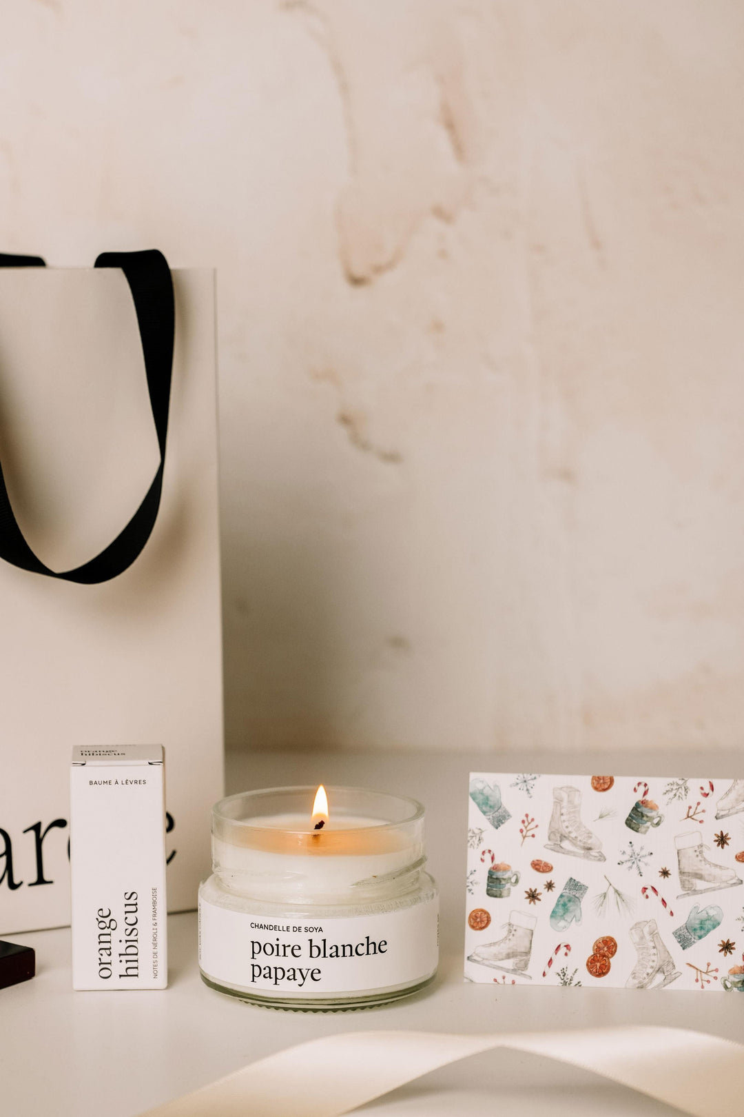 Ensemble cadeau - Noël - Blanche