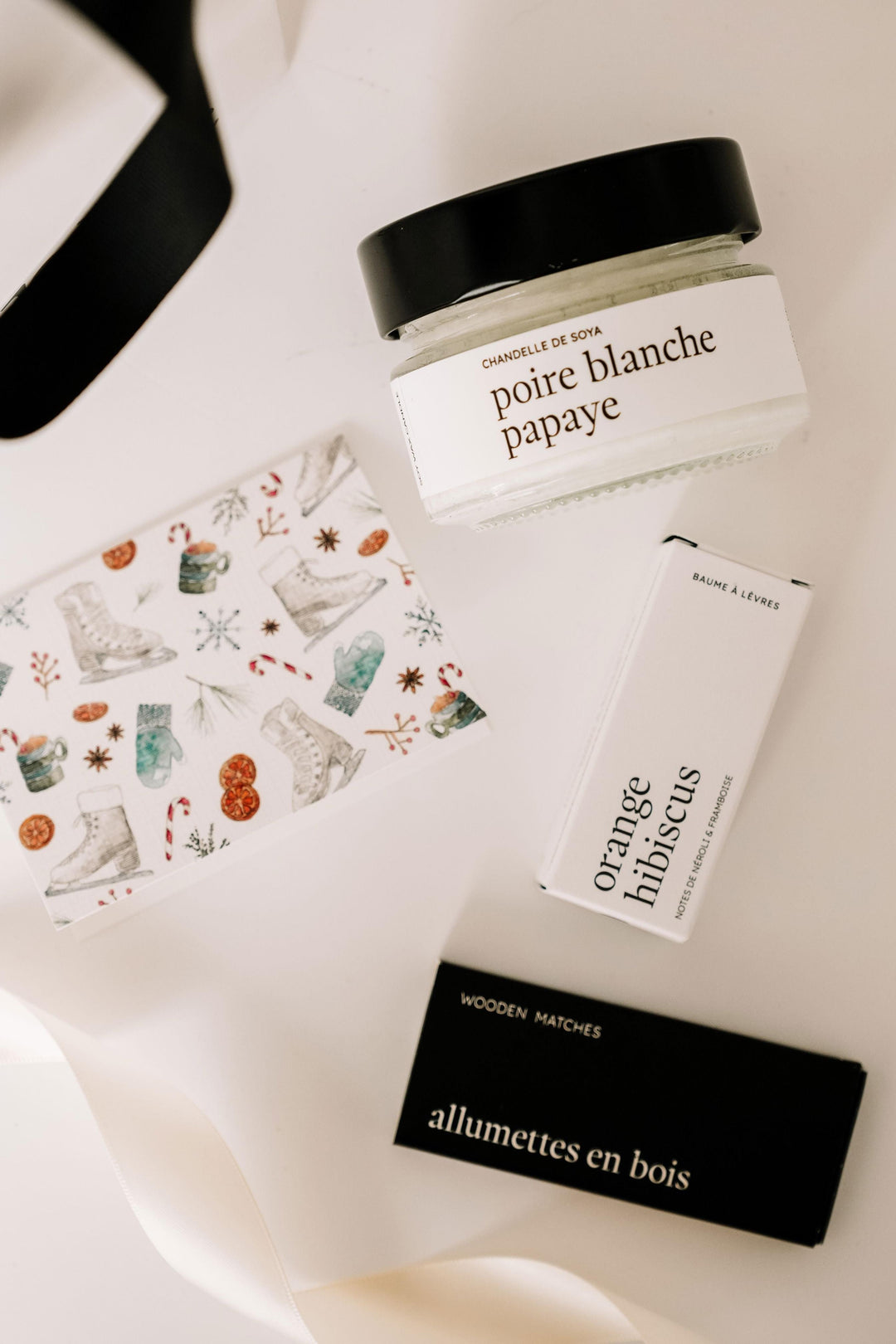 Ensemble cadeau - Noël - Blanche