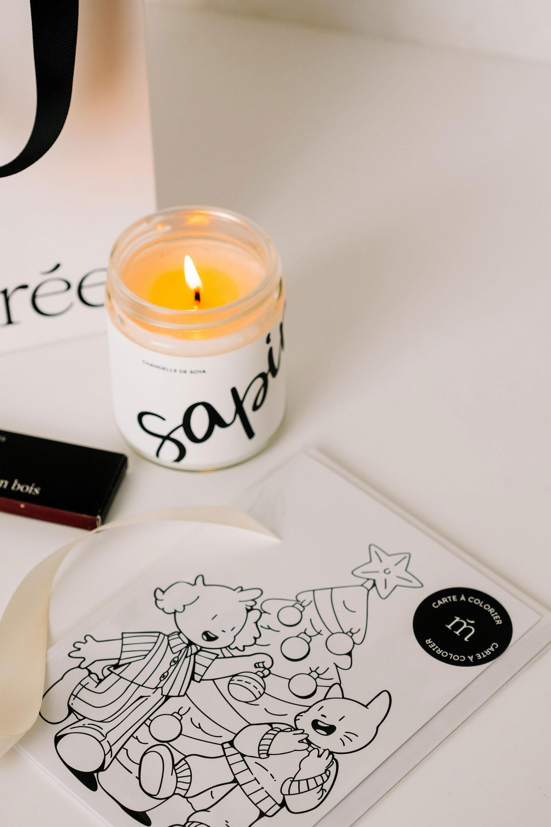 Ensemble cadeau - Sapin - Victor & Emma