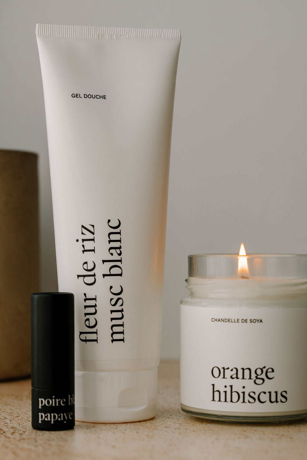 Ensemble cocooning découverte - Fruité & raffiné Marée - Chandelles 