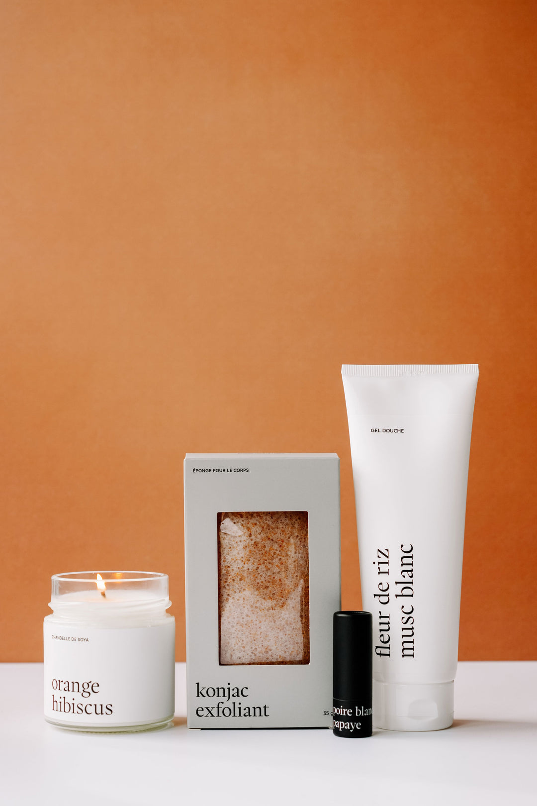 Ensemble cocooning découverte - Fruité & raffiné Marée - Chandelles 