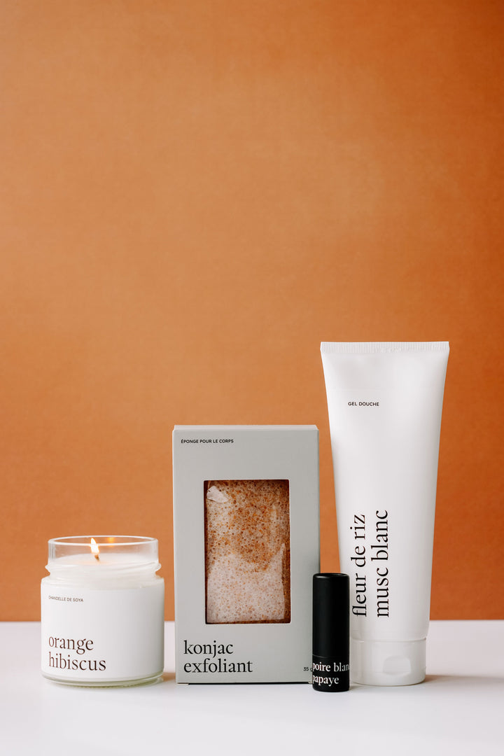 Ensemble cocooning découverte - Fruité & raffiné Marée - Chandelles 
