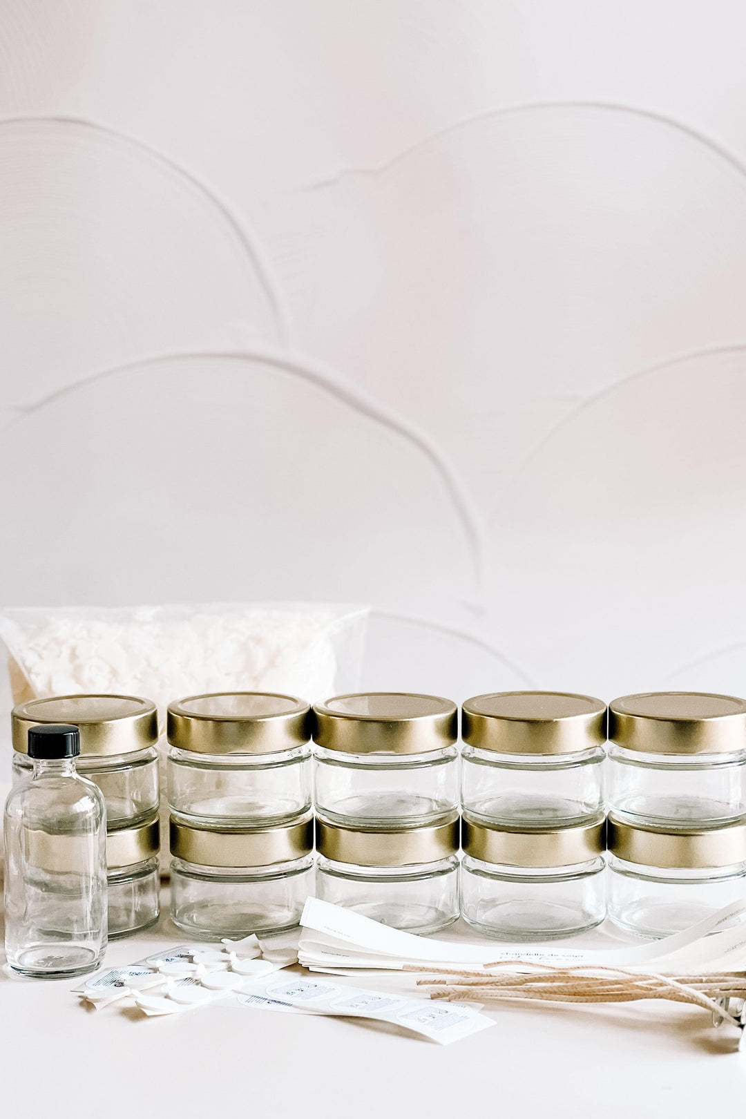 Ensemble créatif - Fabrication de chandelles - 10 x 106ml