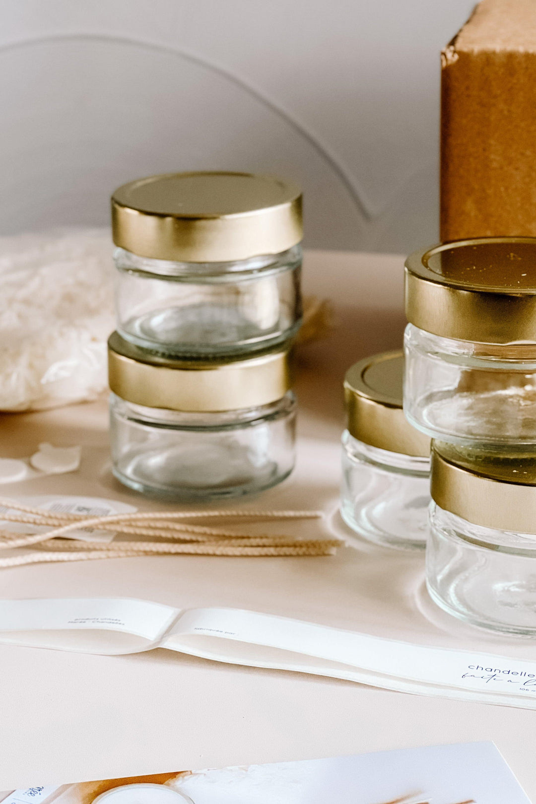 Ensemble créatif - Fabrication de chandelles - 5 x 106ml