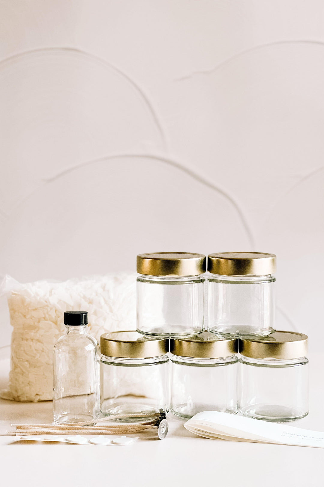 Ensemble créatif - Fabrication de chandelles - 5 x 212ml