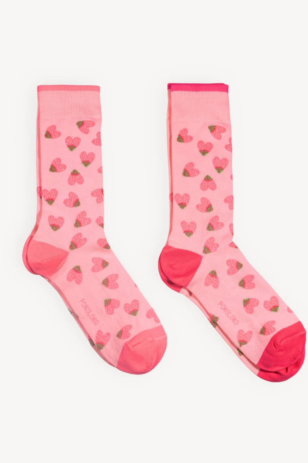 Ensemble de chaussettes - Coton Pima - Pokoloko - Fraises Pokoloko 
