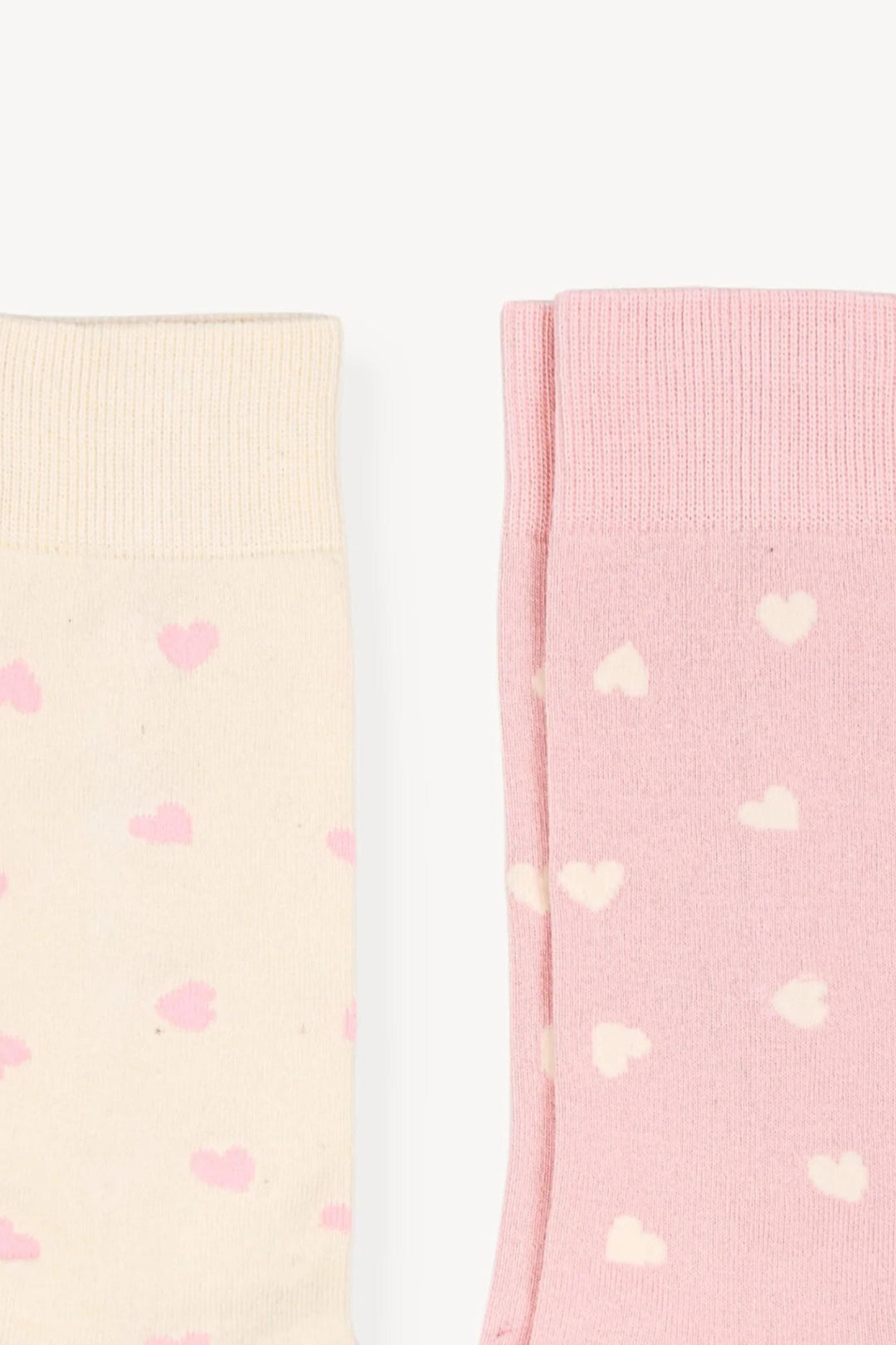 Ensemble de chaussettes - Coton Pima - Pokoloko - Petits coeurs Pokoloko 