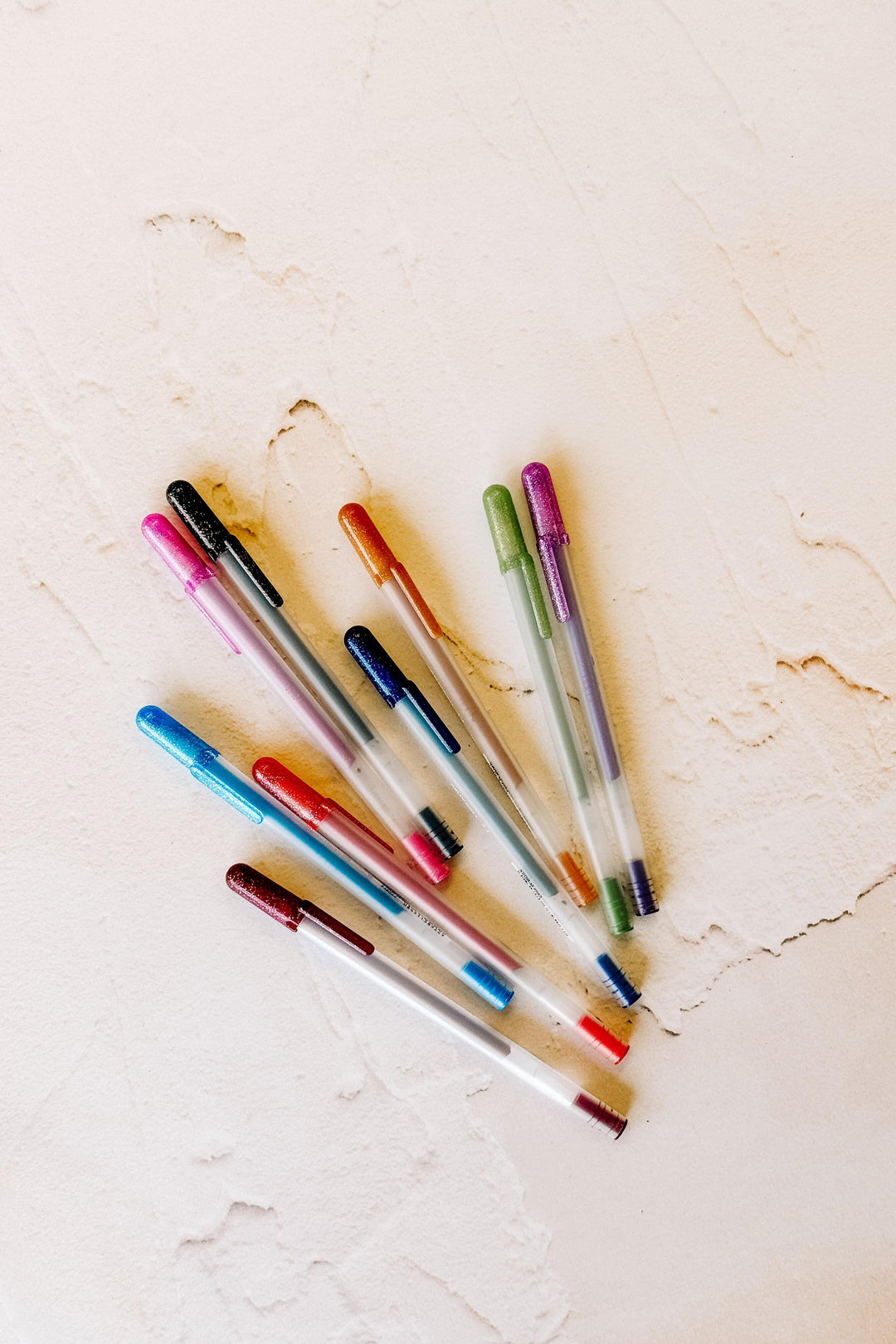 Ensemble de couleurs métalliques - Gelly roll Marée - Chandelles 
