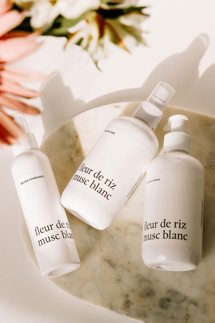 Ensemble découverte - Fleur de riz musc blanc