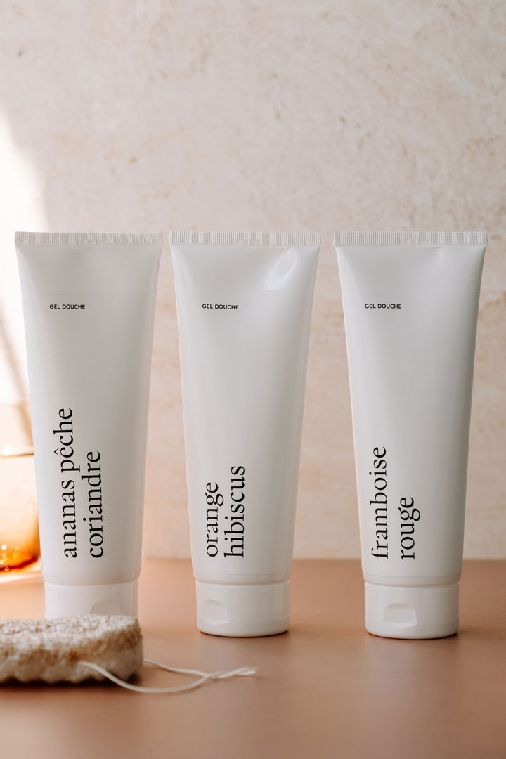 Ensemble découverte - Gel douche - Fruité Marée - Chandelles 