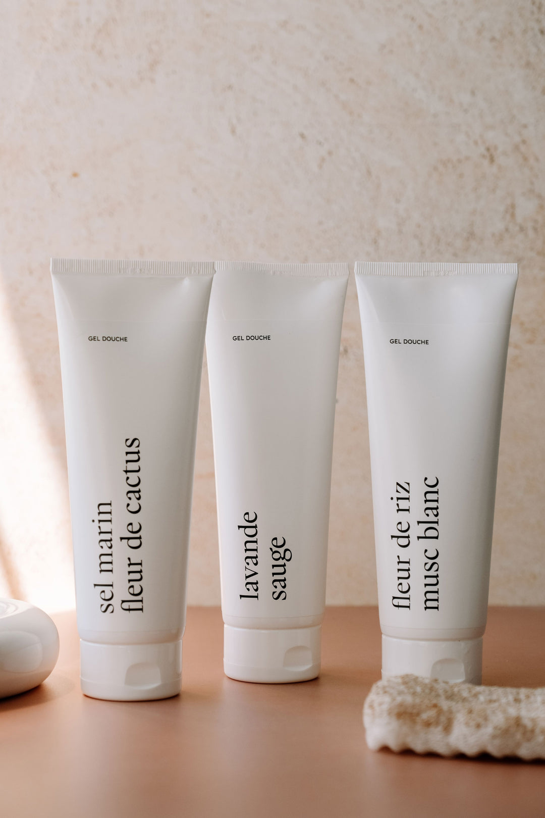 Ensemble découverte - Gel douche - Raffiné & floral Marée - Chandelles 