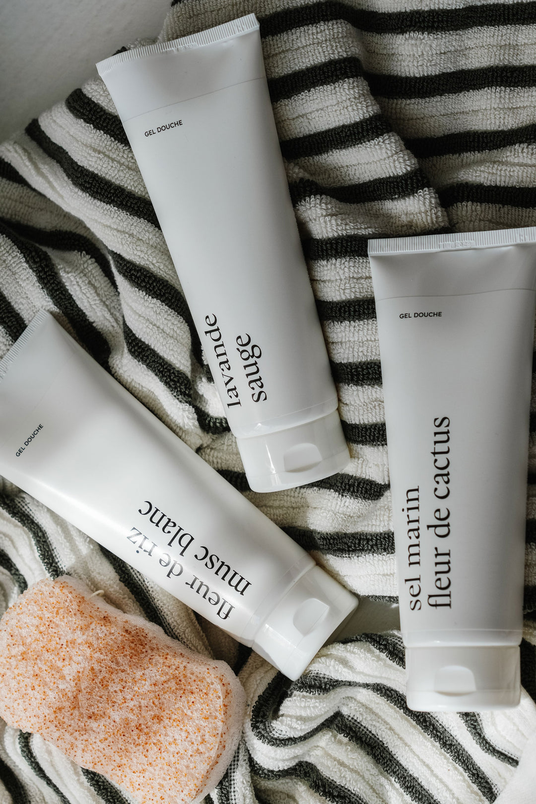 Ensemble découverte - Gel douche - Raffiné & floral Marée - Chandelles 