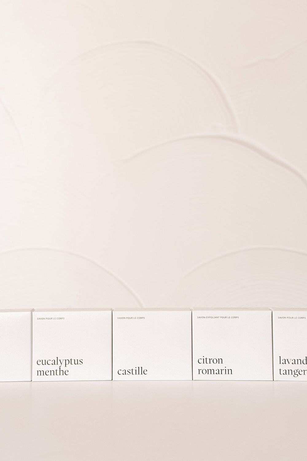 Ensemble de 5 savons pour le corps Savons Marée - Chandelles 