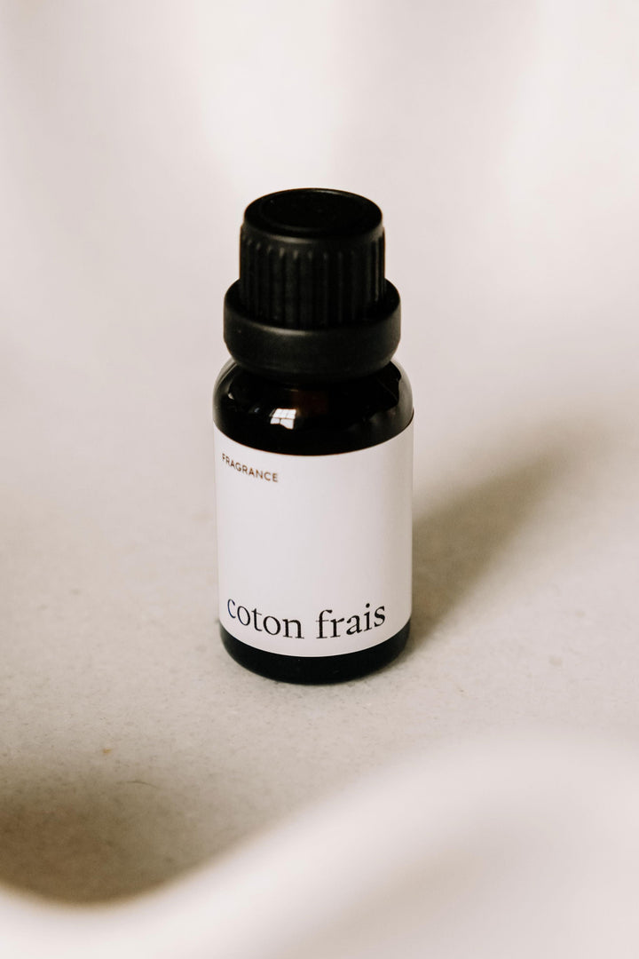 FRAGRANCE POUR BALLE DE SÉCHAGE - Coton frais Lessive Marée - Chandelles 