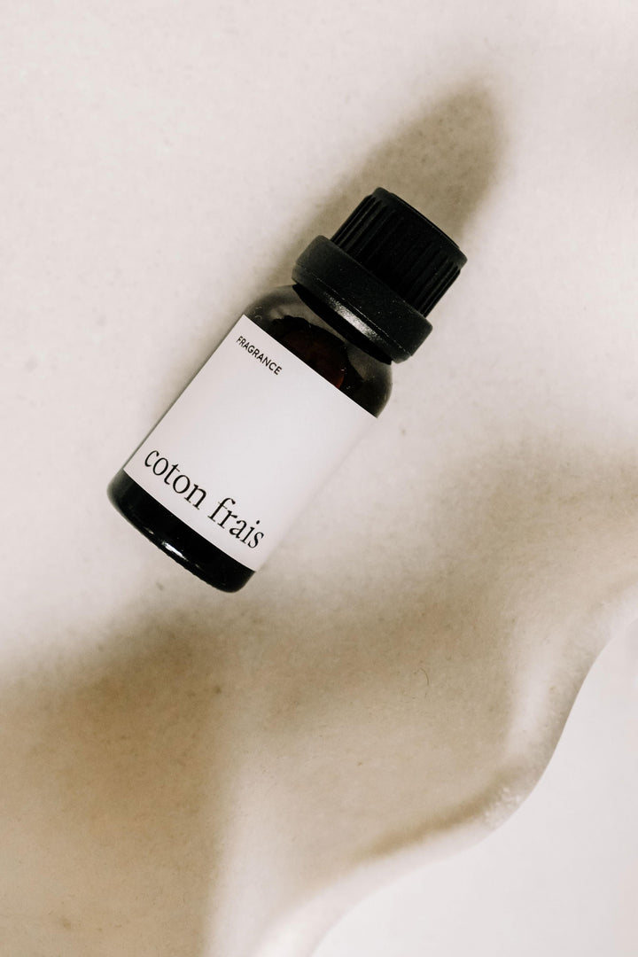 FRAGRANCE POUR BALLE DE SÉCHAGE - Coton frais Lessive Marée - Chandelles 