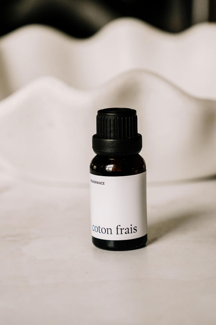 FRAGRANCE POUR BALLE DE SÉCHAGE - Coton frais Lessive Marée - Chandelles 