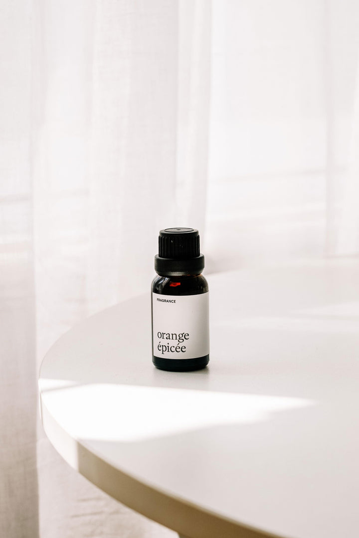 FRAGRANCE POUR BALLE DE SÉCHAGE Orange épicée Lessive Marée - Chandelles 