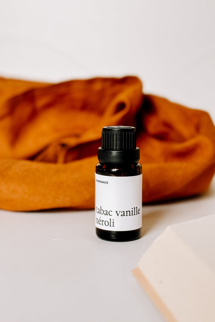 FRAGRANCE POUR BALLE DE SÉCHAGE - Tabac vanille néroli Lessive Marée - Chandelles 