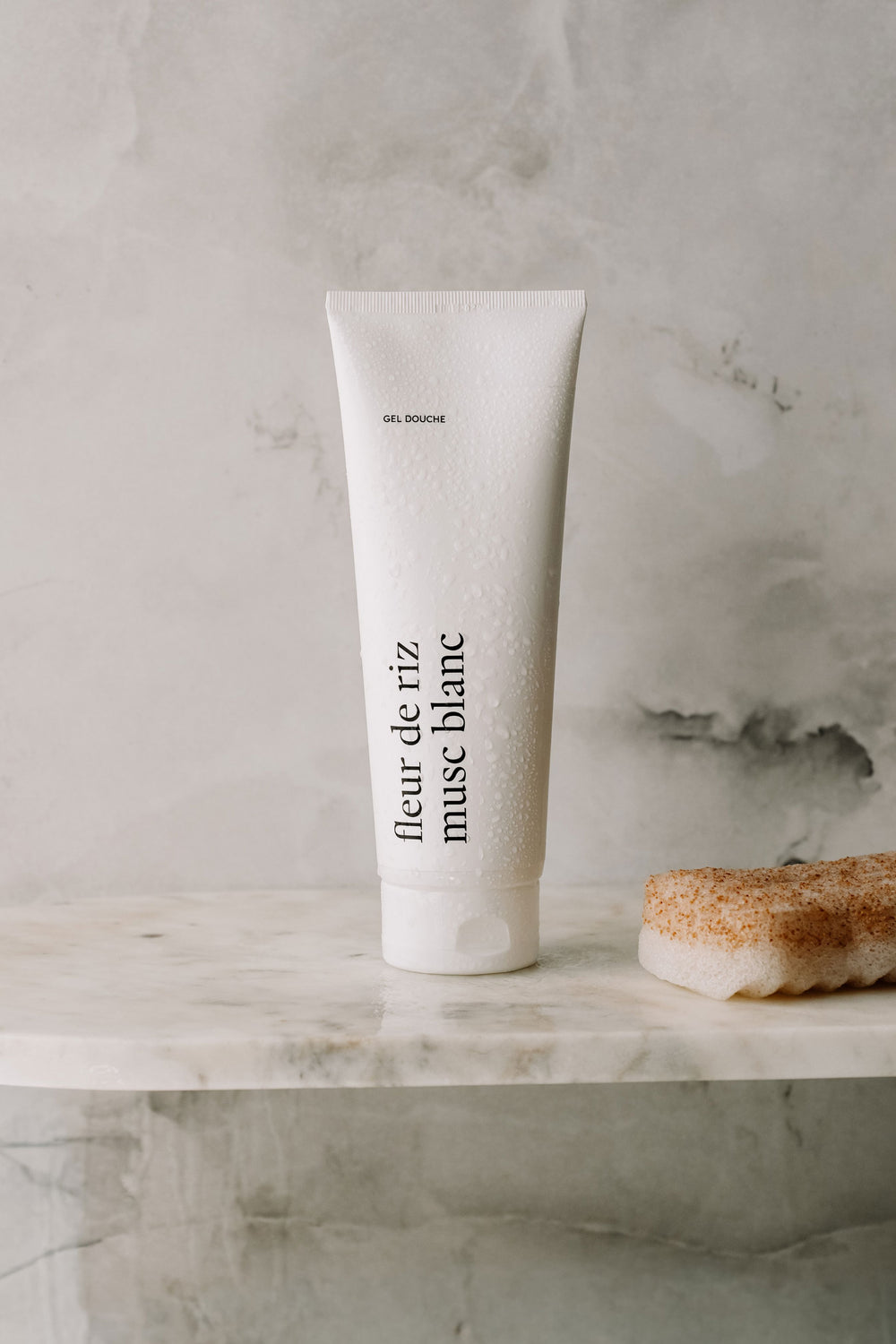 GEL DOUCHE - Fleur de riz musc blanc Marée - Chandelles 