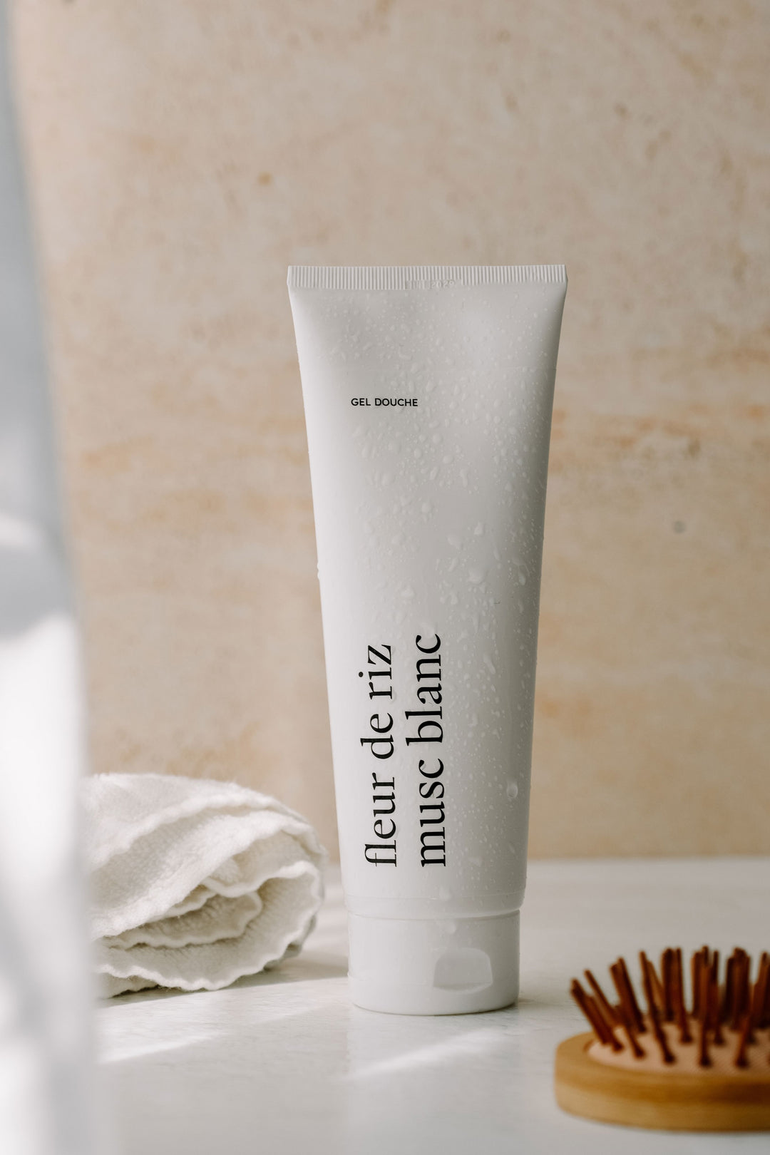 GEL DOUCHE - Fleur de riz musc blanc Marée - Chandelles 