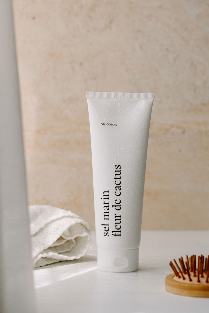 GEL DOUCHE - Sel marin fleur de cactus Marée - Chandelles 