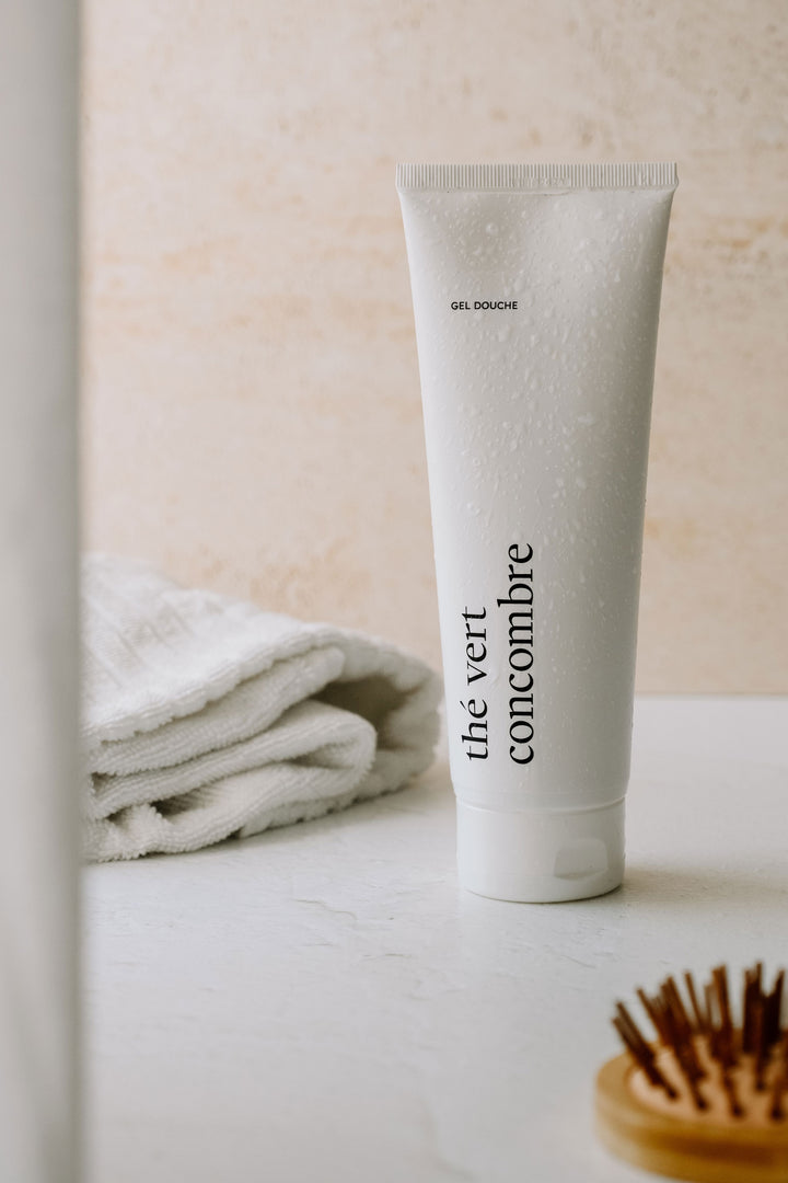 GEL DOUCHE - Thé vert concombre Marée - Chandelles 