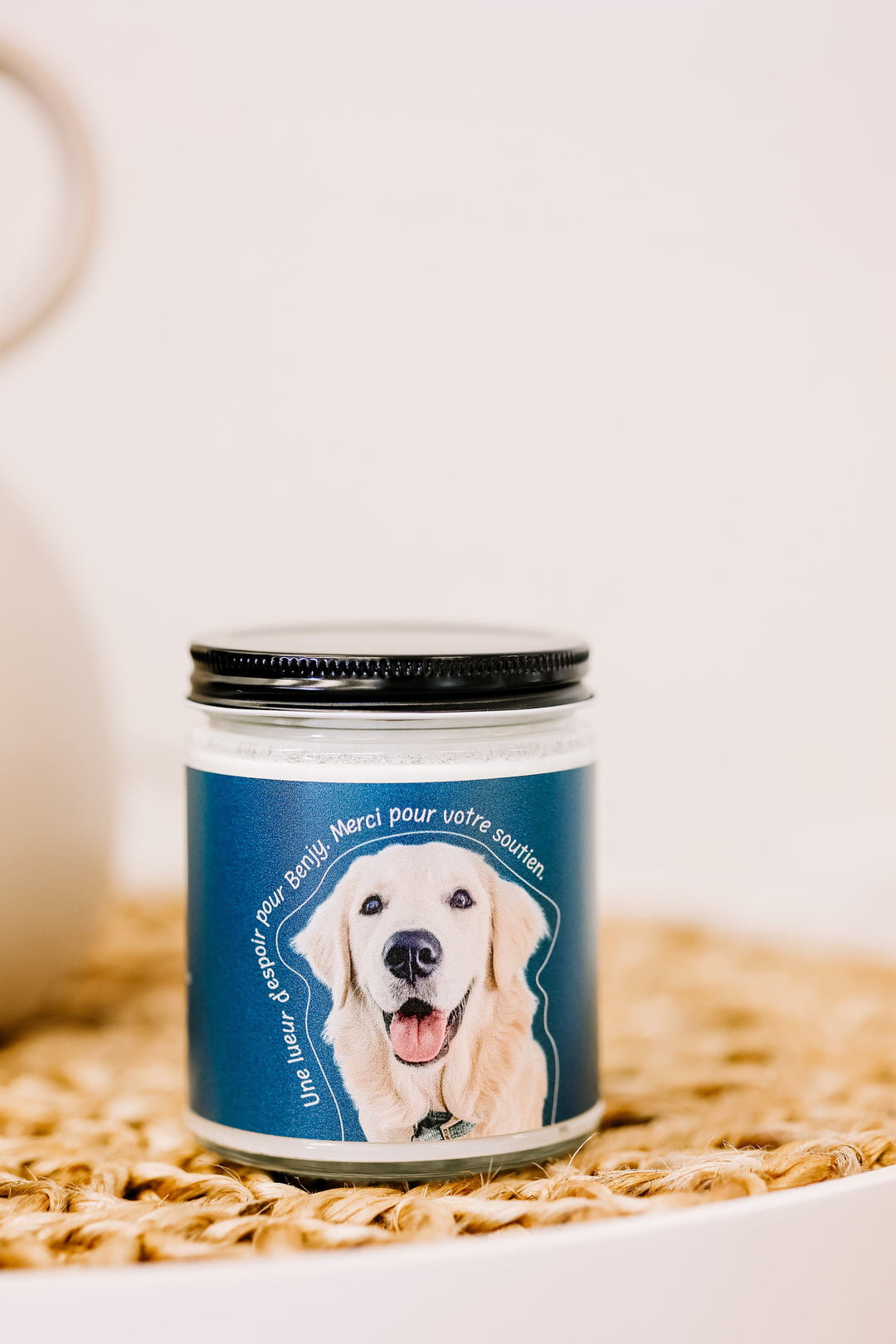 CHANDELLE DE SOYA - Sapin - Une lueur d'espoir pour Benjy Chandelles de soya Caritatif 