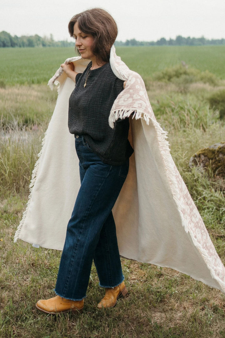 Jeté Java - Léopard rose - Pokoloko Pokoloko 