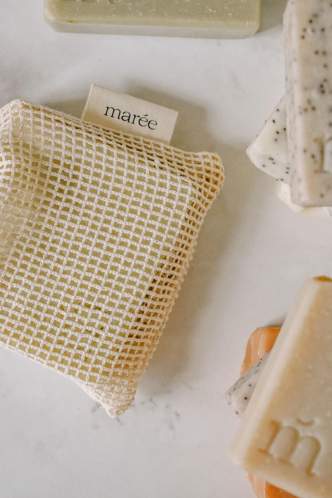 Pochette à savon pour le corps Marée - Chandelles 