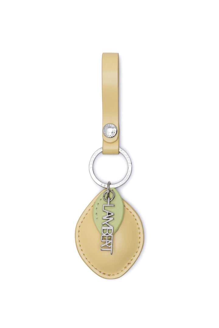 Porte-clés en cuir vegan - Lambert - Frutti Lambert Citron 