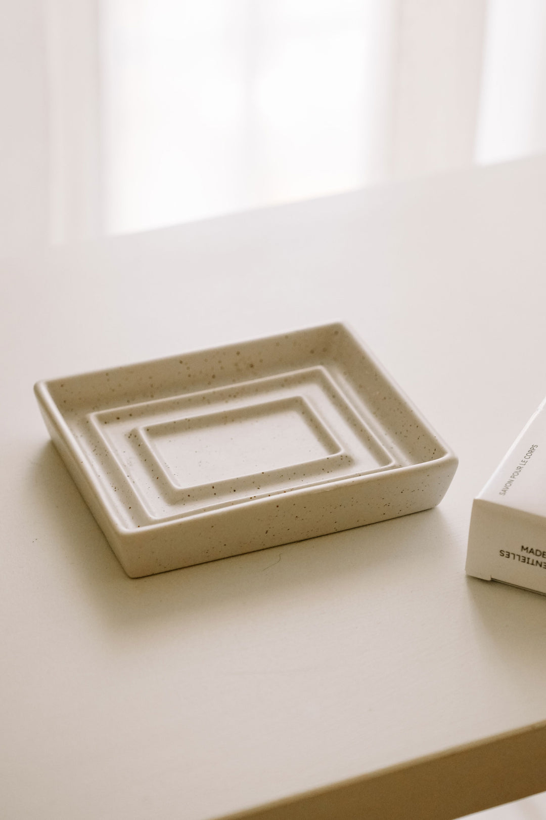 Porte-savon pour le corps en céramique Marée - Chandelles 
