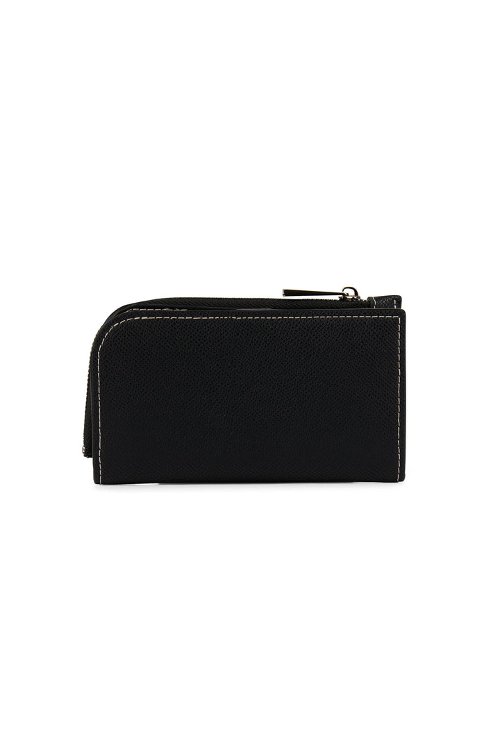 Portefeuille en cuir vegan - Lambert - Lucia - Noir