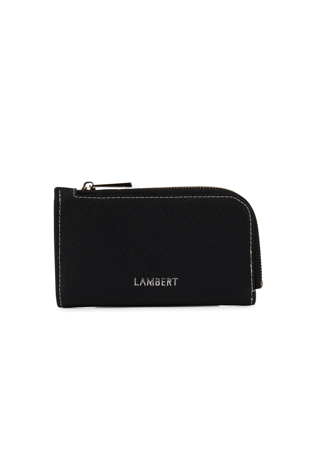 Portefeuille en cuir vegan - Lambert - Lucia - Noir