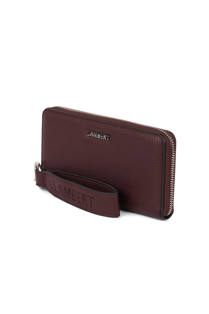Portefeuille en cuir vegan - Lambert - MINA - Mahogany Lambert 