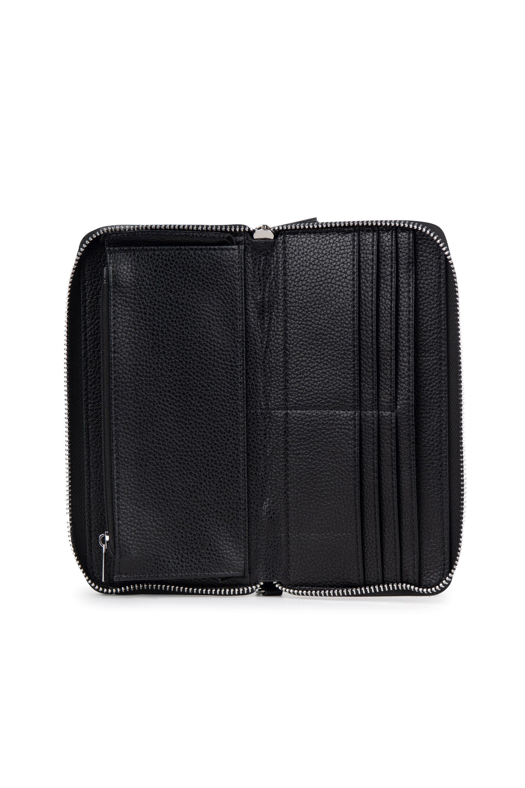 Portefeuille en cuir vegan - Lambert - MINA - Noir Lambert 
