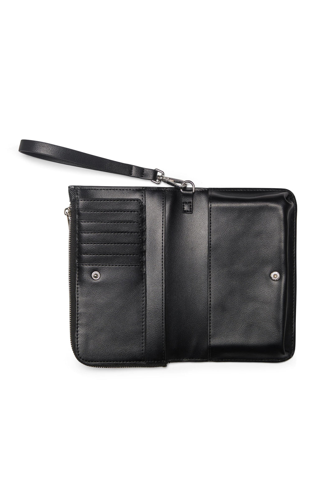 Portefeuille en cuir vegan - Lambert - Quinn - Noir