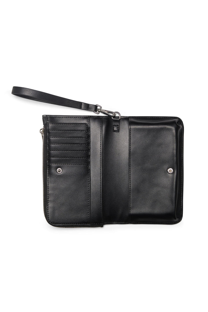 Portefeuille en cuir vegan - Lambert - Quinn - Noir