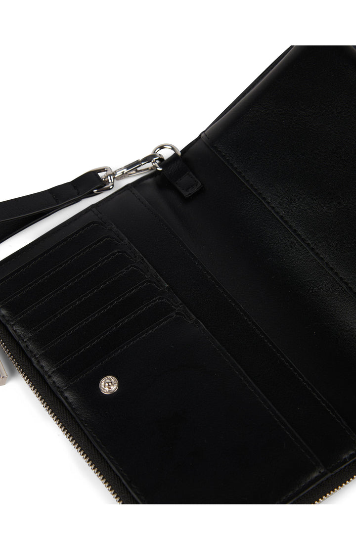 Portefeuille en cuir vegan - Lambert - Quinn - Noir