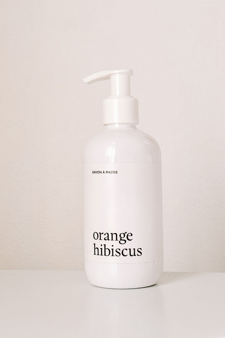 SAVON À MAINS - Orange hibiscus