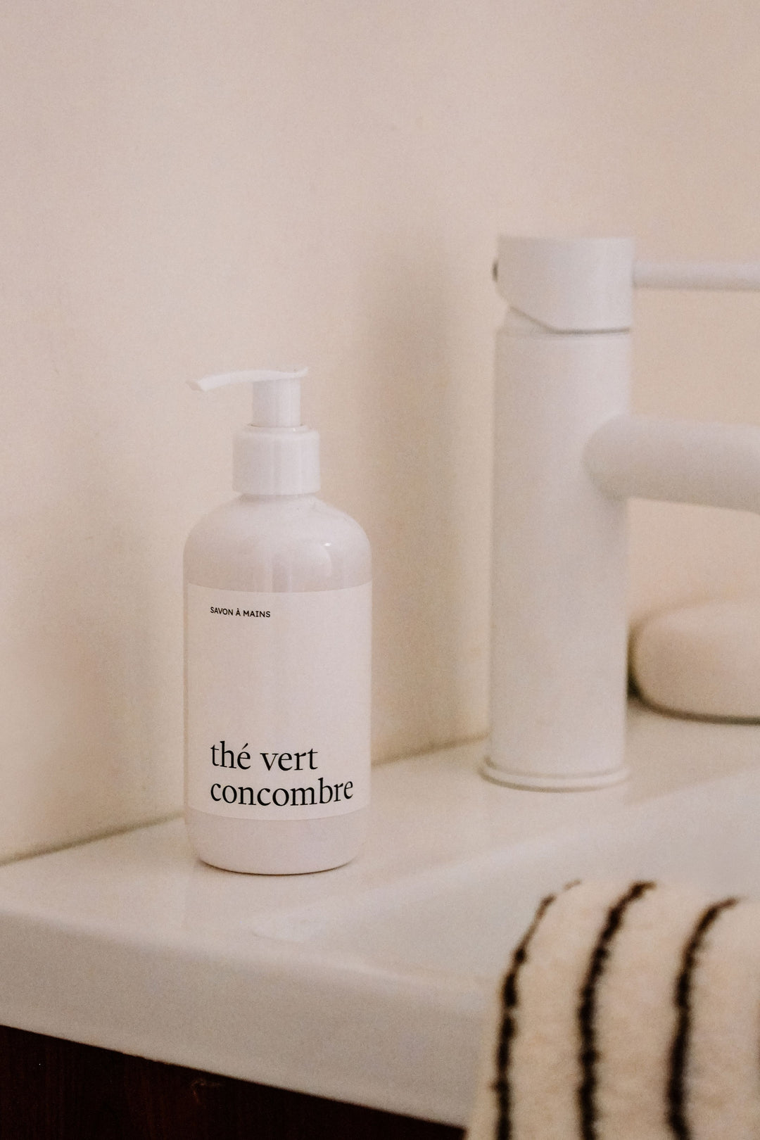 SAVON À MAINS - Thé vert concombre