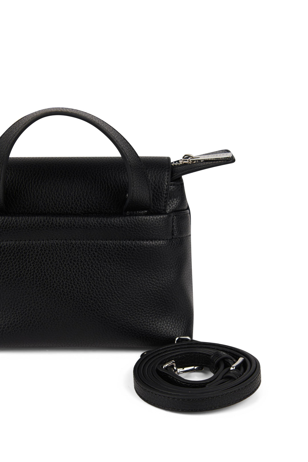 Sac à main 2-en-1 en cuir vegan - Lambert - GINNY - Noir